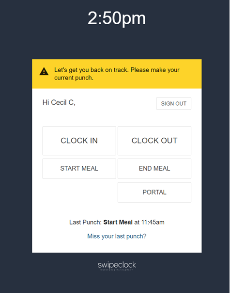 How-to: Log In to the WebClock and Employee Portal