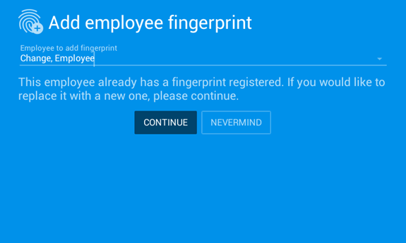 employee already enrolled